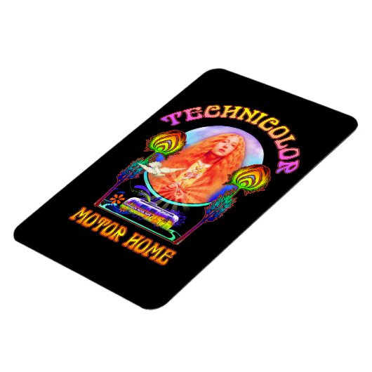Technicolor Motor Home Band Magnet Magneet (Linkerzijde)