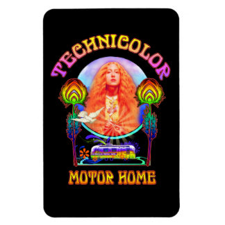 Technicolor Motor Home Band Magnet Magneet