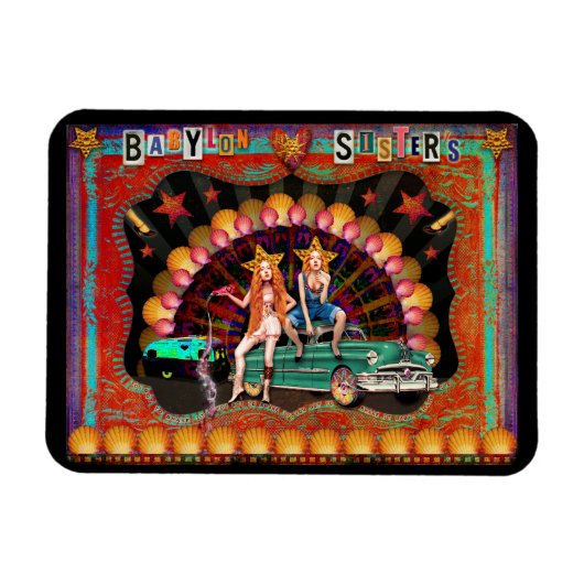 Technicolor Motor Home Fan Magneet (Horizontaal)