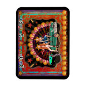 Technicolor Motor Home Fan Magneet (Verticaal)