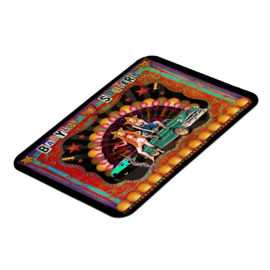 Technicolor Motor Home Fan Magneet (Linkerzijde)