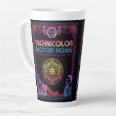 Technicolor Motor Home Latte Mok (Linkerhoek)