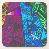 Technicolor Onderzetter Abstract (Voorkant)