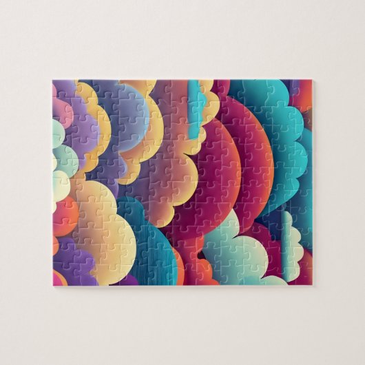 Technicolor Overcast - Puzzel (Horizontaal)