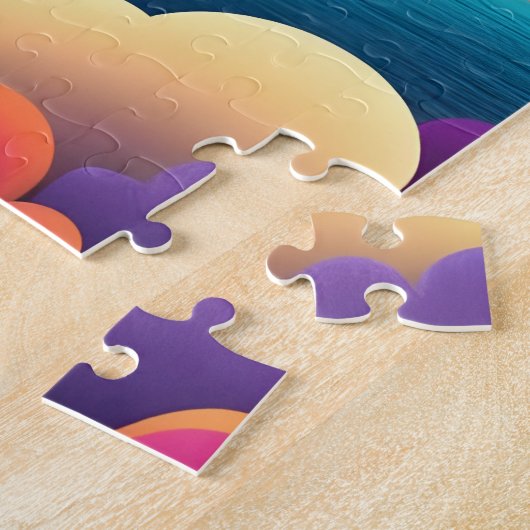 Technicolor Overcast - Puzzel (Zijkant)