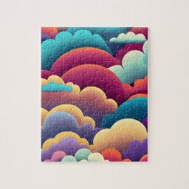 Technicolor Overcast  - Puzzle Legpuzzel