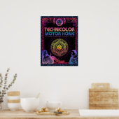 Technicolor Sally's Mandala Poster (Keuken)