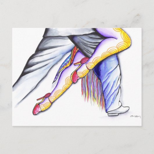 Technicolor Tango Briefkaart (Voorkant)