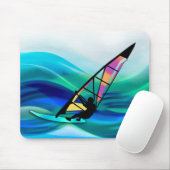Technicolor Windsurfer Muismat (Met muis)