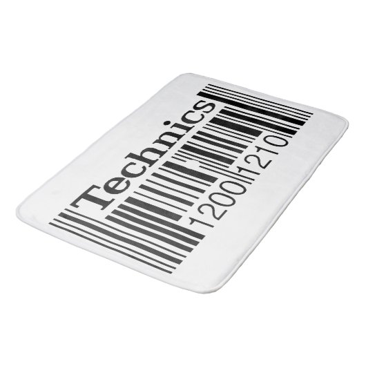 Technics 1200 Art Custom Rug / badmat (Gekanteld)