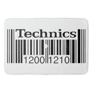 Technics 1200 Art Custom Rug / badmat