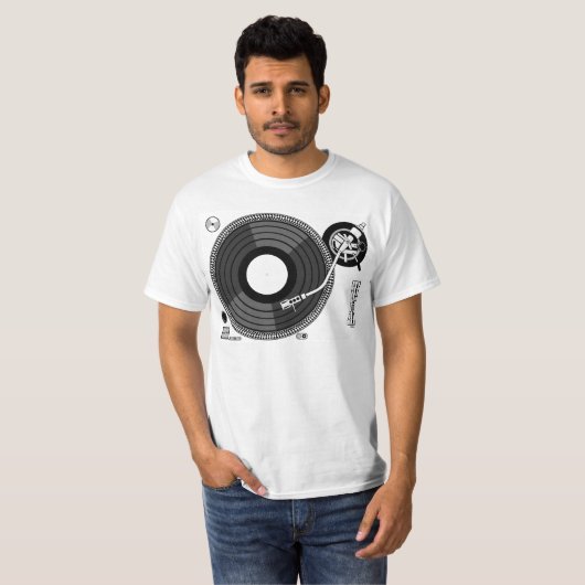 TECHNICS 1200 ARTWORK T-SHIRT (Voorkant volledig)