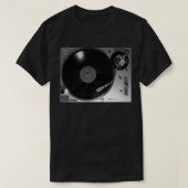 Technics SL-1200GR Platenspeler Art Print T-shirt (Design voorkant)