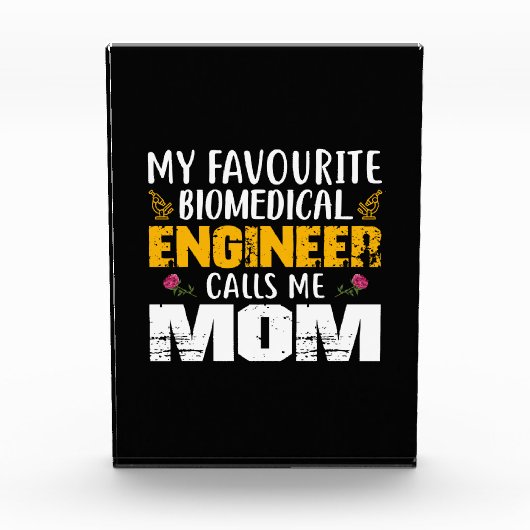 Technicus Biomedicus Engineer noemt me mama Fotoblokken (Voorkant)