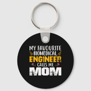Technicus Biomedicus Engineer noemt me mama Sleutelhanger