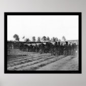 Technicus Corps Ambulance Train 1863 Poster (Voorkant)