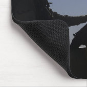 Technicus die een M240-pistool in Irak beheert Muismat (Hoek)