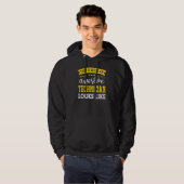 Technicus Functionaris Werknemers Geldig tot werkn Hoodie (Voorkant volledig)