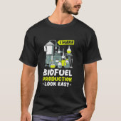technicus hernieuwbare energie en biodiesel t-shirt (Voorkant)