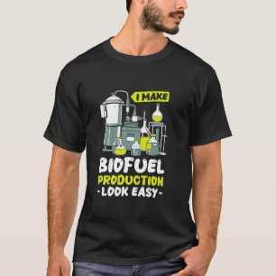technicus hernieuwbare energie en biodiesel t-shirt