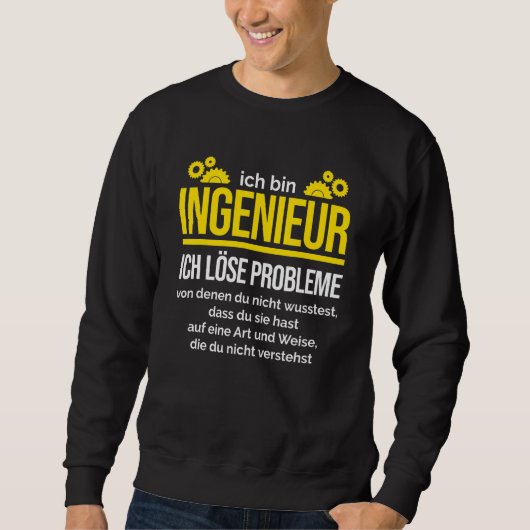 Technicus I Oplossen van problemen Mechanische eng Trui (Voorkant)