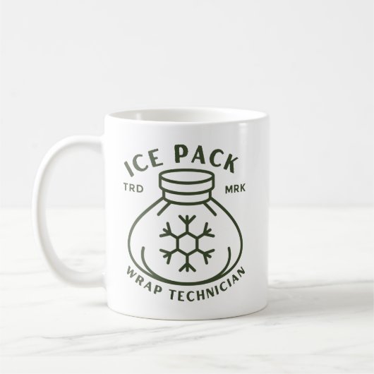 Technicus ijspakketwikkeling koffiemok (Links)