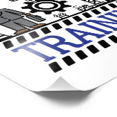 Technicus in trainingsborden STEM Foto Afdruk (Hoek)