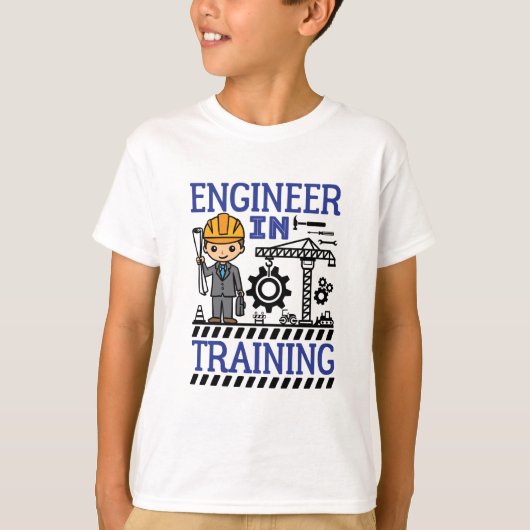 Technicus in trainingsborden STEM T-shirt (Voorkant)