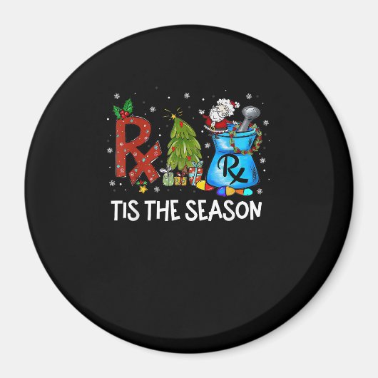 Technicus Kerstmis Is Het Seizoen Magneet (Voorkant)