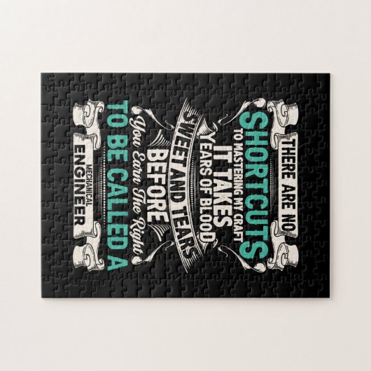 Technicus Mechanical Engineer Legpuzzel (Horizontaal)