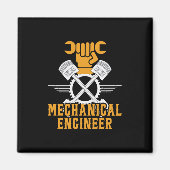 Technicus Mechanical Engineer Magneet (Voorkant)