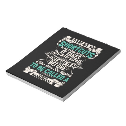 Technicus Mechanical Engineer Notitieblok (Linkerzijde)