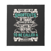 Technicus Mechanical Engineer Notitieblok (Voorkant)