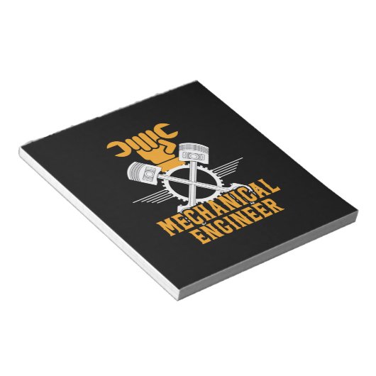 Technicus Mechanical Engineer Notitieblok (Schuin)