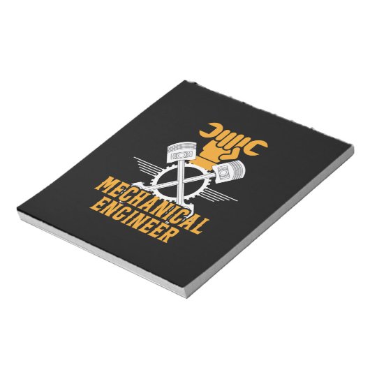Technicus Mechanical Engineer Notitieblok (Linkerzijde)