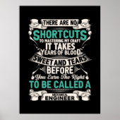 Technicus Mechanical Engineer Poster (Voorkant)
