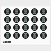 Technicus Mechanical Engineer Ronde Sticker (Vel)