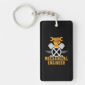 Technicus Mechanical Engineer Sleutelhanger (Voorkant)