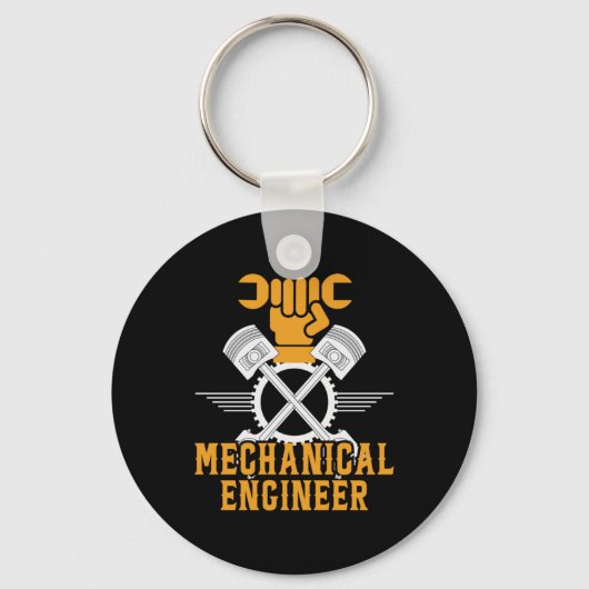 Technicus Mechanical Engineer Sleutelhanger (Voorkant)