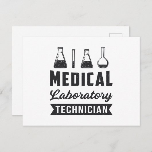 Technicus medisch laboratorium Funny Lab Tech Gift Briefkaart (Voorkant / Achterkant)