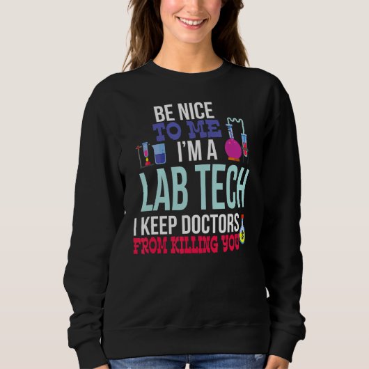 Technicus medisch laboratorium trui (Voorkant)