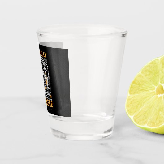 Technicus Officieel de Wereldkoelste engineer Shot Glas (Rechts)