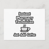 Technicus op het gebied van de directe farmacie .. briefkaart (Voorkant)