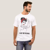 Technicus op het gebied van gezondheidsinformatieb t-shirt (Voorkant volledig)