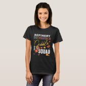 Technicus raffinaderij Gobble Squad Thanksgiving M T-shirt (Voorkant volledig)