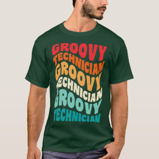 Technicus  Retro 60s 70s 80s Vibes T-shirt