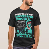 Technicus Steriele Verwerking Tech Waardering T-shirt (Voorkant)
