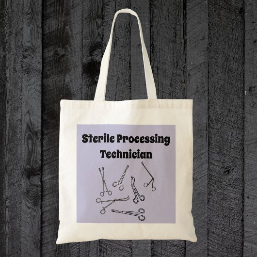 Technicus steriele verwerking tote bag