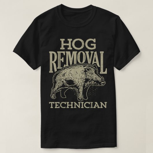 Technicus T-shirt voor het verwijderen van wilde z (Design voorkant)