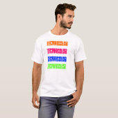 technicus, technicus, technicus, technicus, techni t-shirt (Voorkant volledig)
